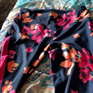 Flowered legging